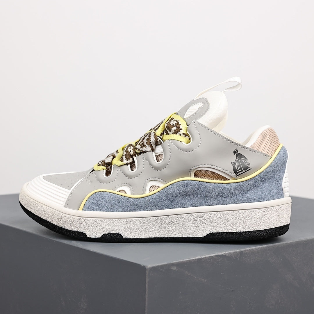 Lanvin Curb Grey Blue