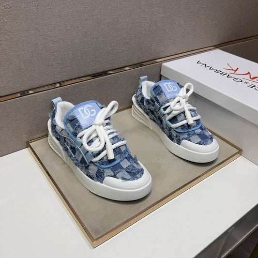 D & G B25 Sky Tweed Sneakers