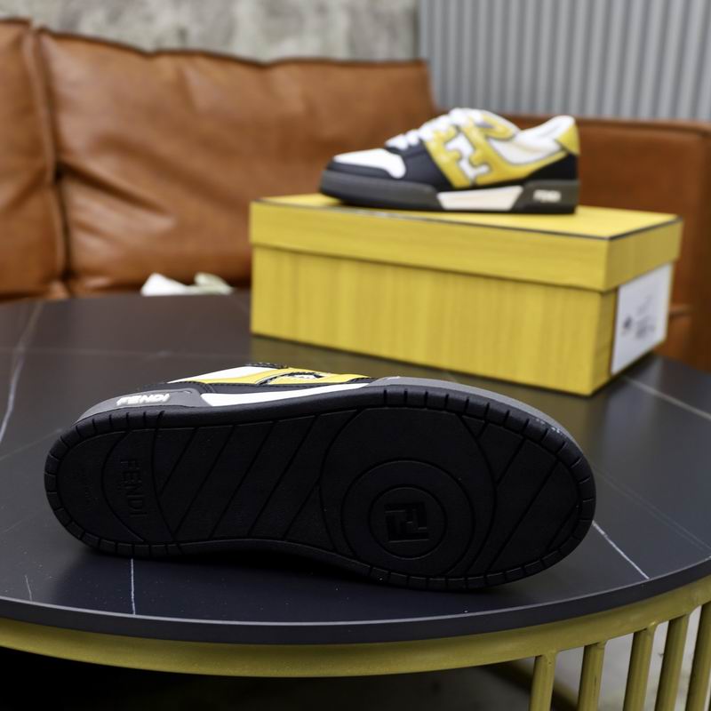 Fendi Match Low-Top Sneakers