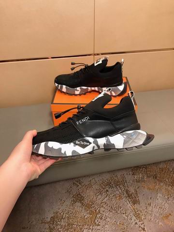 Fendi Flow Black Sneakers