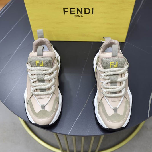 Fendi Flow Beige Sneakers