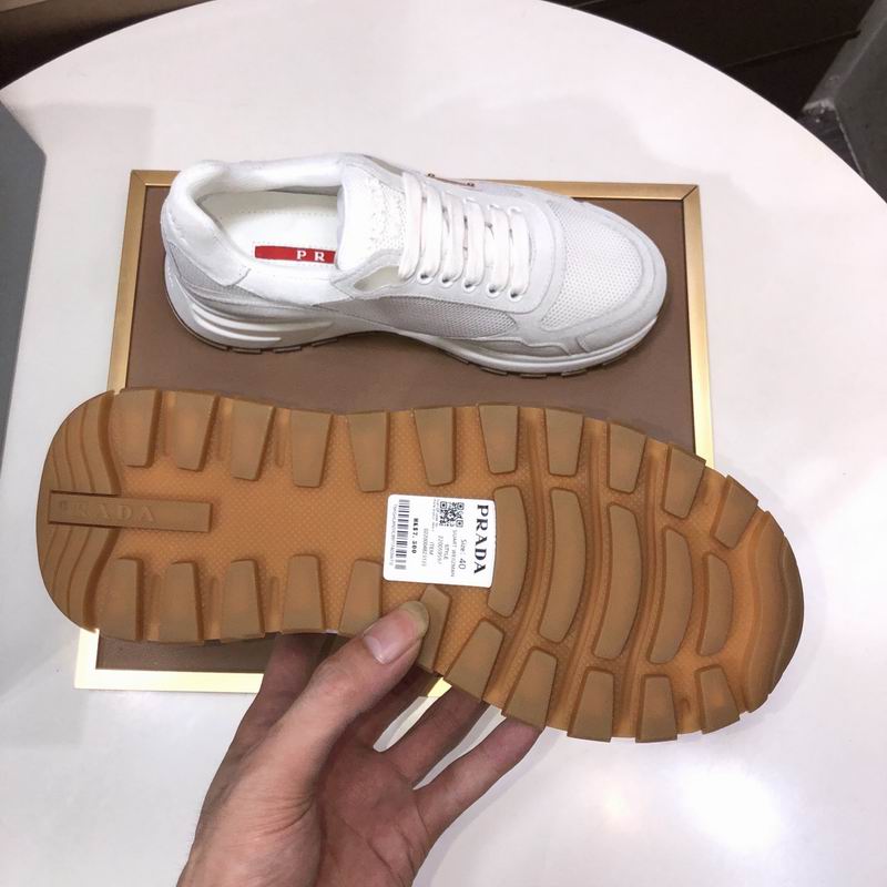 Prada Prax 2.0 White Sneakers