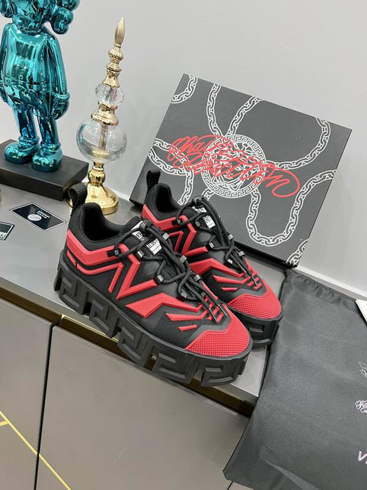 Versace Greca Labyrinth Black-Red