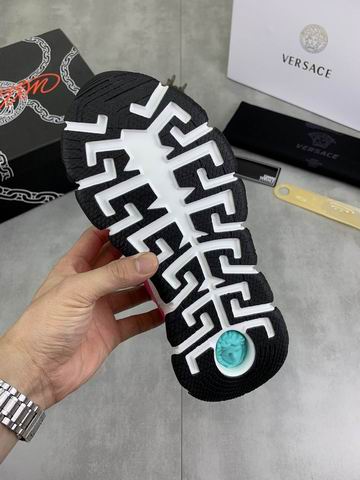 Versace Trigreca Pink Orchid Sneakers