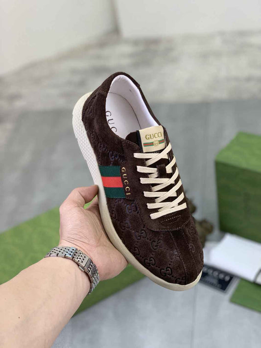 Gucci Ace Suede Sneakers