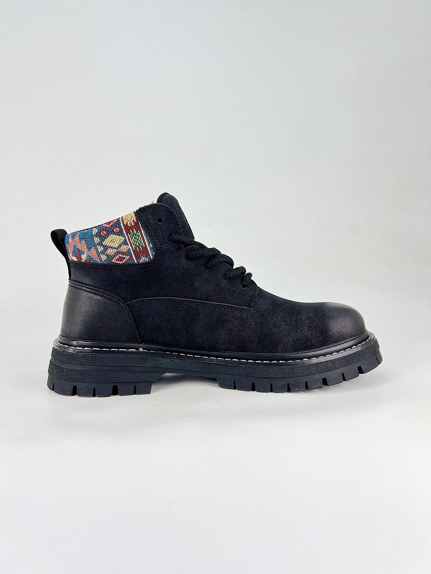 Timberland Patterned Cuff Ankle Boots
