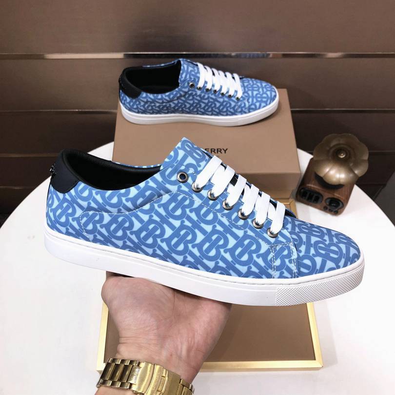 Burberry Monogram Denim Sneakers