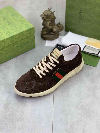 Gucci Ace Suede Sneakers