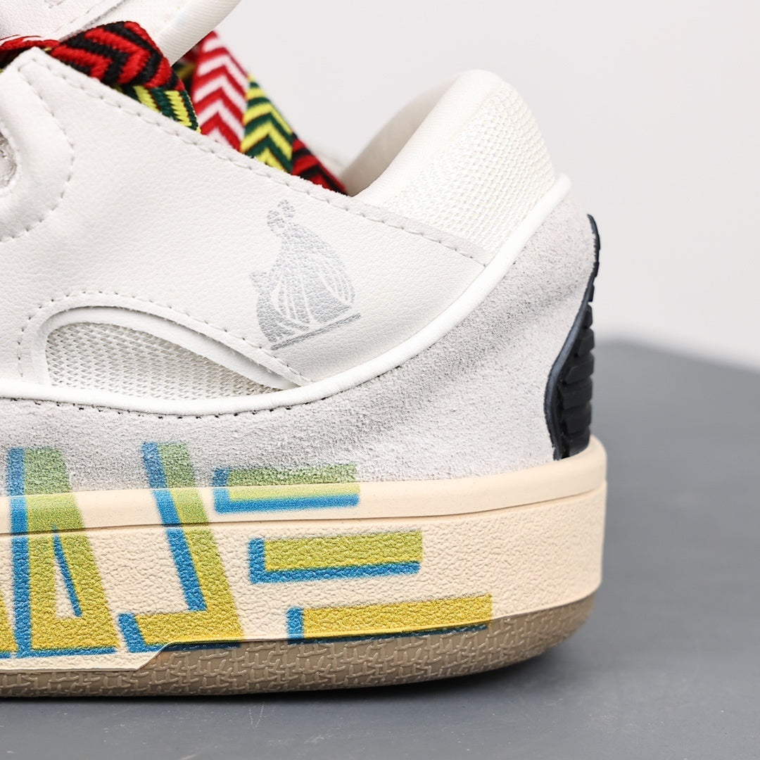 Lanvin Curb Multi White