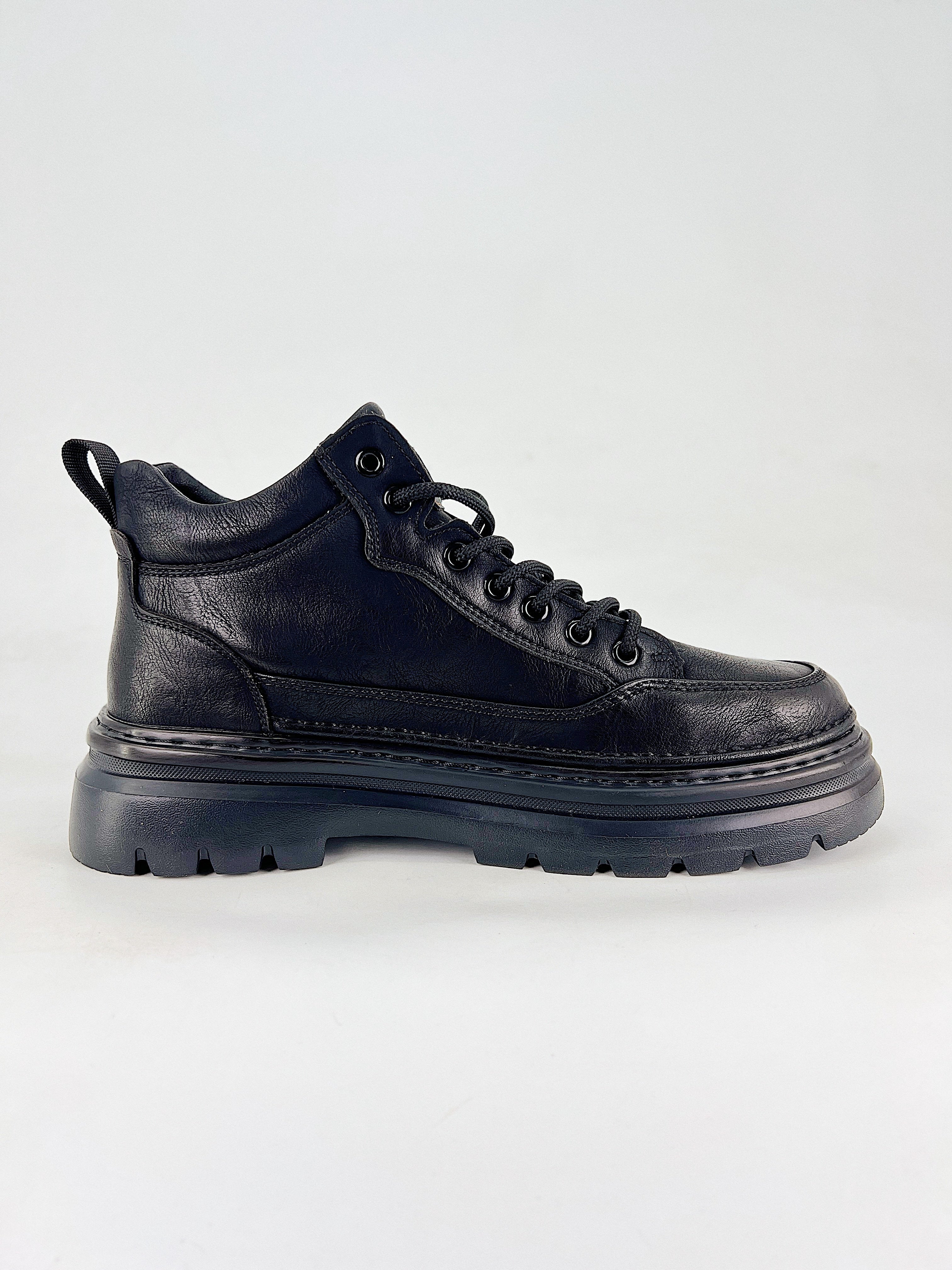 Timberland Black Leather Men's Boots