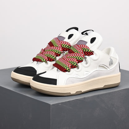 Lanvin Curb White Multi Lace