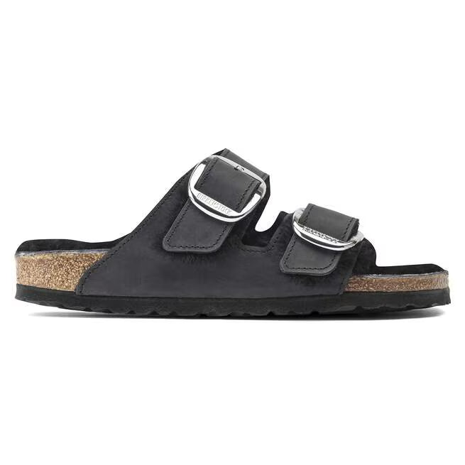 Birkenstock Arizona Big Buckle Shearling Nero