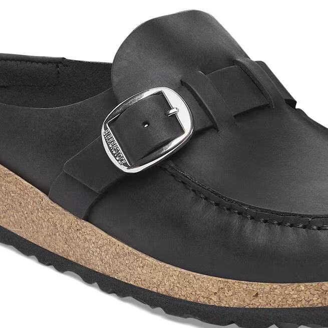Birkenstock Buckley Oiled Leather Nero