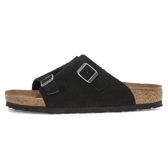 Birkenstock Zürich Suede Leather Nero