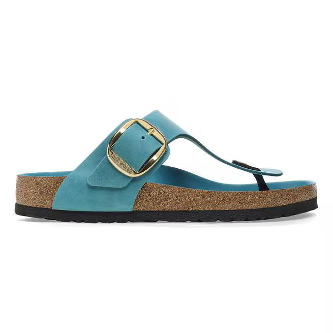 Birkenstock Gizeh Big Buckle Oiled Leather Biscay Bay