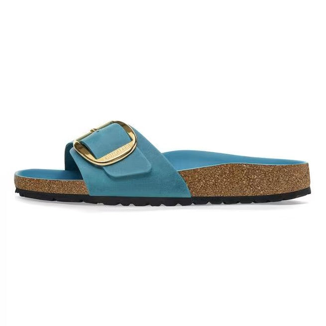Birkenstock Madrid Big Buckle Oiled Leather Biscay Bay