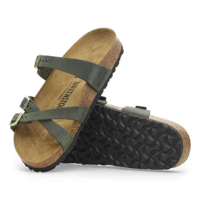 Birkenstock Franca Oiled Leather Thyme