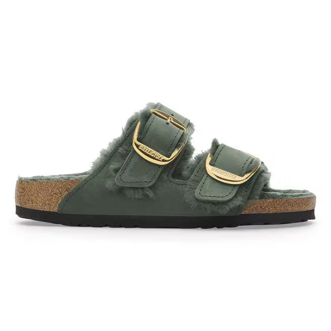 Birkenstock Arizona Big Buckle Shearling Thyme