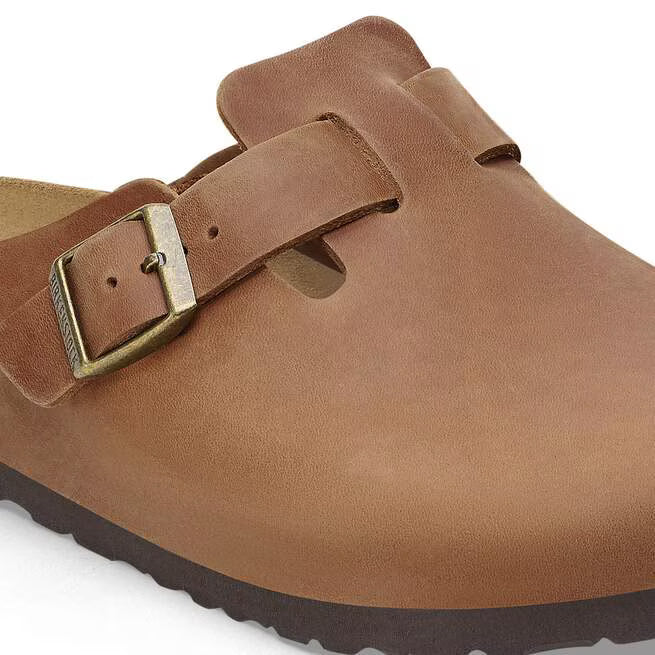Birkenstock Boston Oiled Leather Cognac