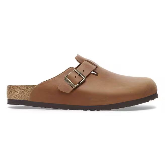 Birkenstock Boston Oiled Leather Cognac