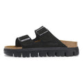 Birkenstock Arizona Platform Suede Leather Nero
