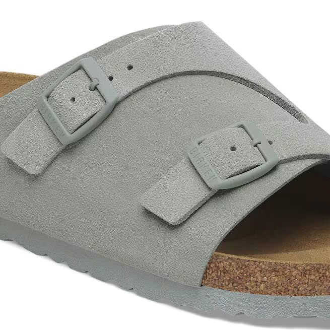 Birkenstock Zürich Suede Leather Salvia Pura