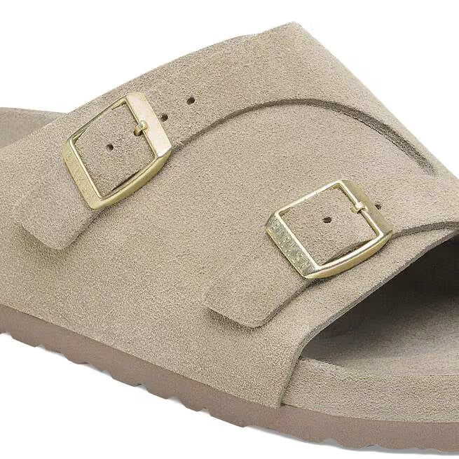 Birkenstock Zürich Suede Leather Taupe