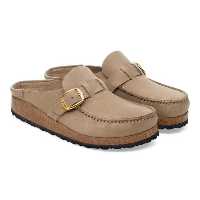 Birkenstock Buckley Oiled Leather Marrone tabacco