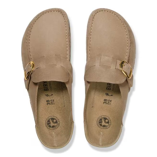 Birkenstock Buckley Oiled Leather Marrone tabacco