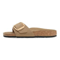 Birkenstock Madrid Big Buckle Oiled Leather Marrone tabacco