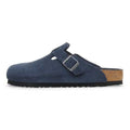 Birkenstock Boston Soft Footbed Suede Nuovo tono blu scuro