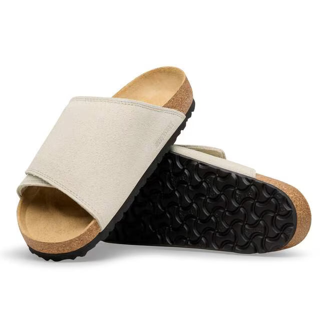 Birkenstock Solana Suede Leather Oyster