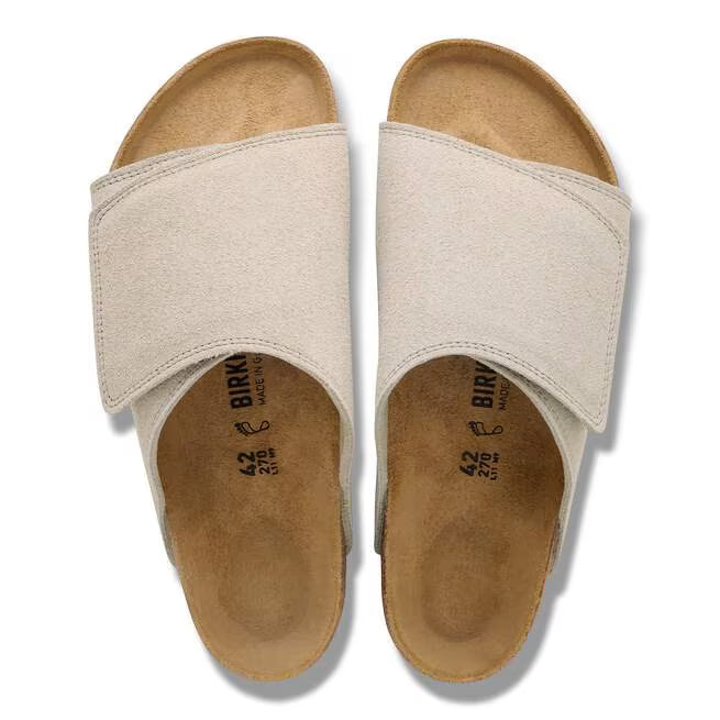 Birkenstock Solana Suede Leather Oyster