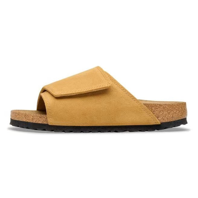 Birkenstock Solana Suede Leather Marrone Sughero