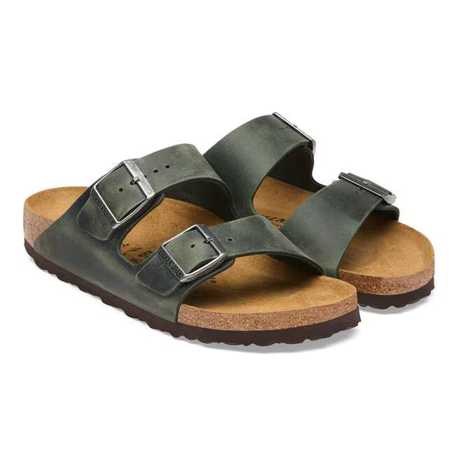 Birkenstock Arizona Oiled Leather Thyme