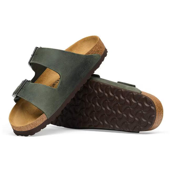 Birkenstock Arizona Oiled Leather Thyme