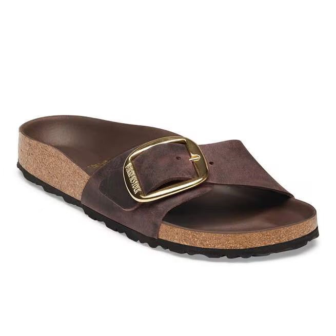 Birkenstock Madrid Big Buckle Oiled Leather Habana
