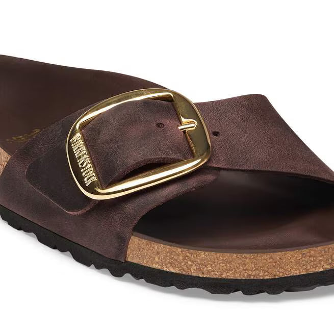 Birkenstock Madrid Big Buckle Oiled Leather Habana
