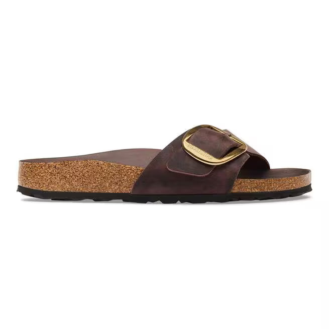 Birkenstock Madrid Big Buckle Oiled Leather Habana