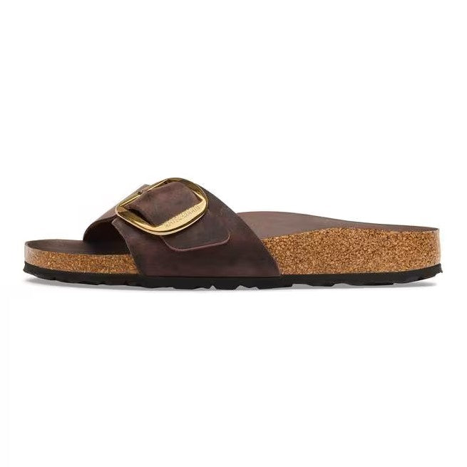 Birkenstock Madrid Big Buckle Oiled Leather Habana