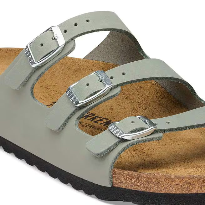 Birkenstock Florida Fresh Oiled Leather Pure Sage