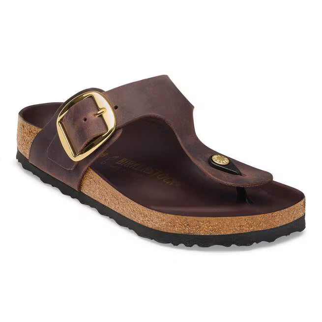 Birkenstock Gizeh Big Buckle Oiled Leather Habana