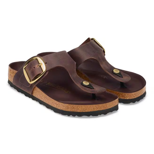 Birkenstock Gizeh Big Buckle Oiled Leather Habana
