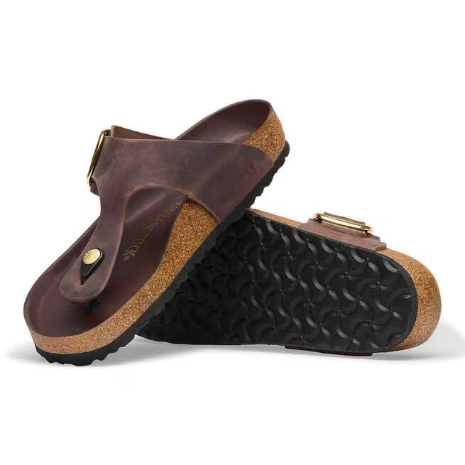 Birkenstock Gizeh Big Buckle Oiled Leather Habana