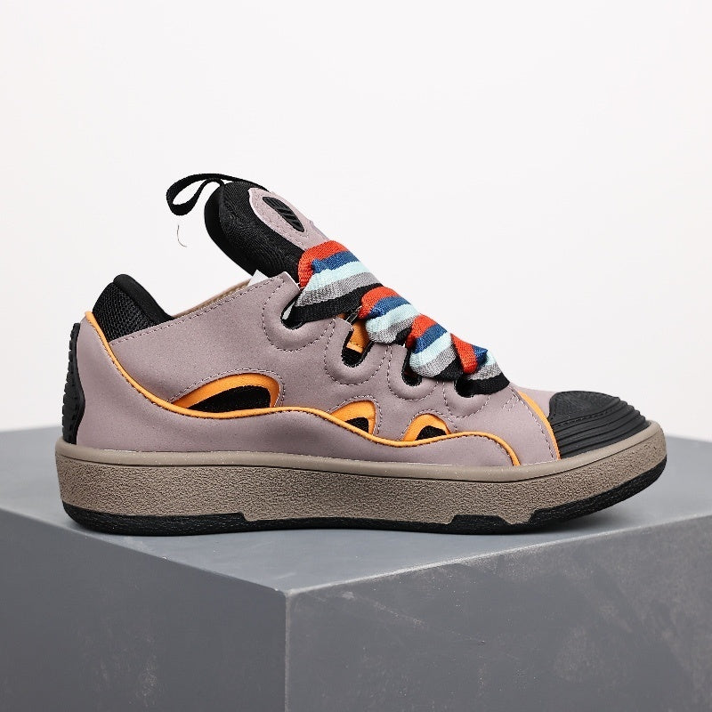 Lanvin Curb Grey Mauve