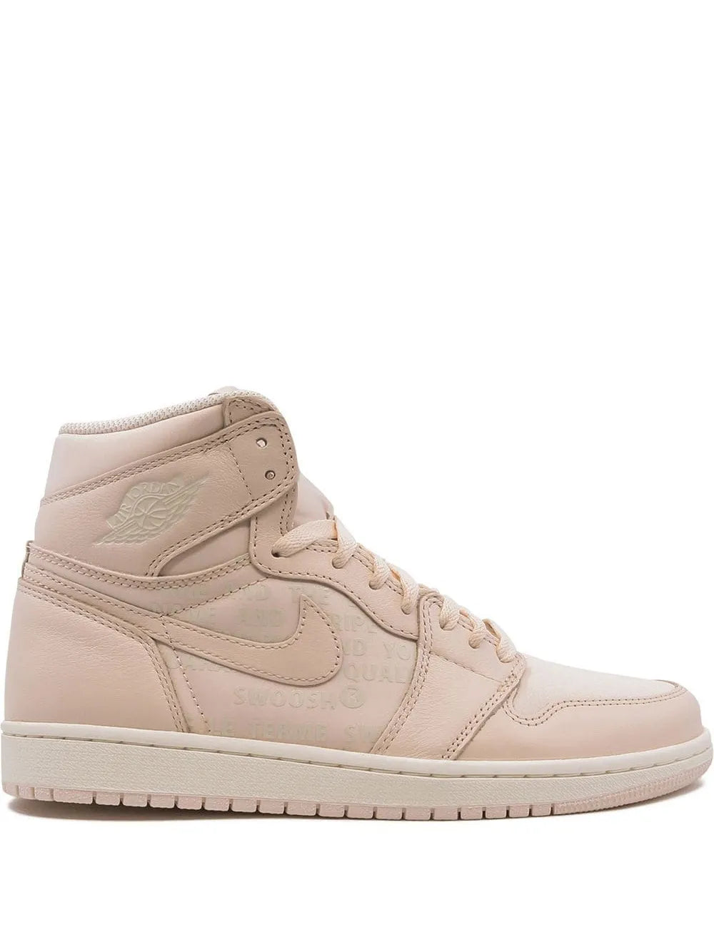 Nike Air Jordan 1 Beige-Rosa