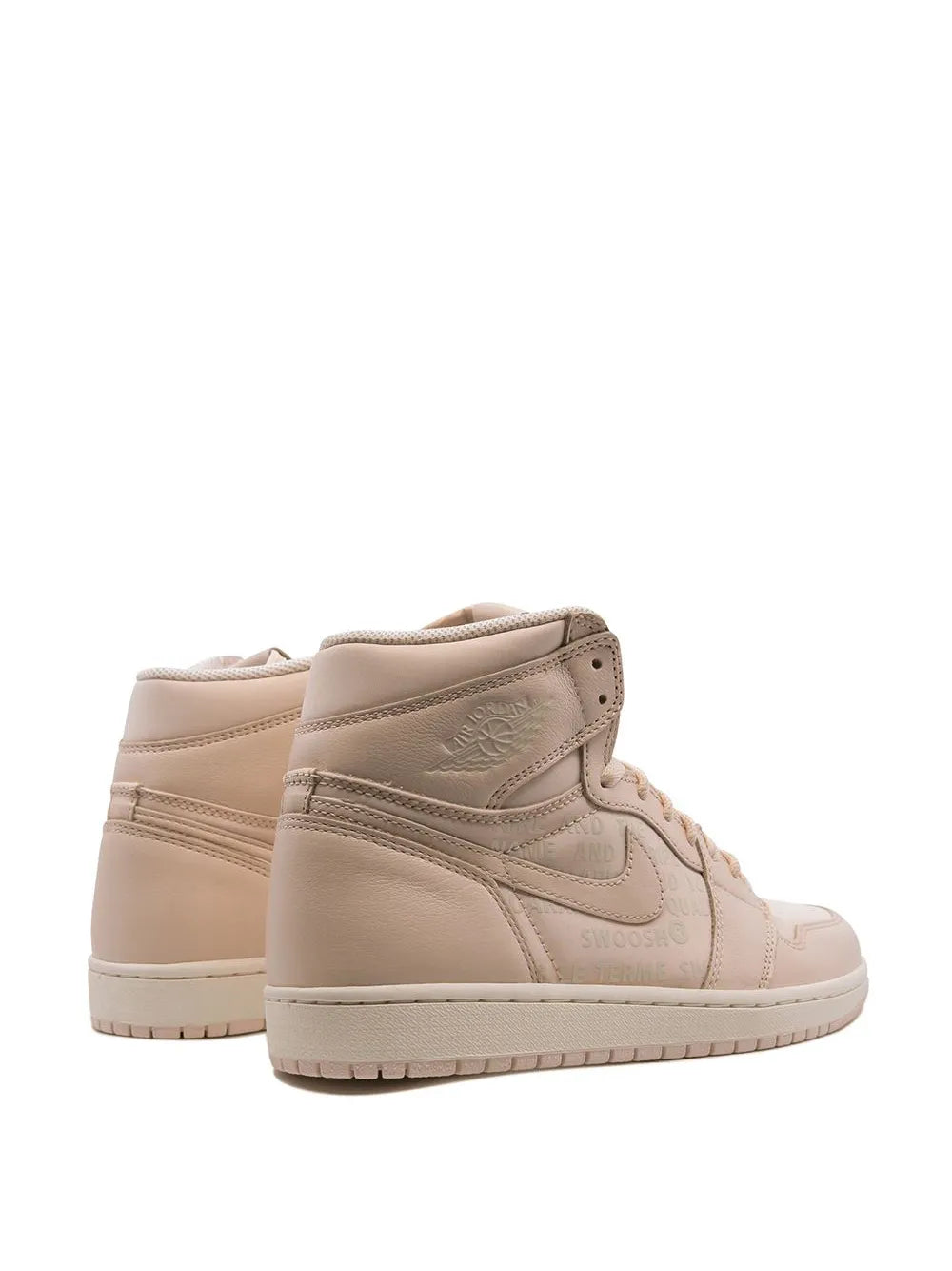 Nike Air Jordan 1 Beige-Rosa