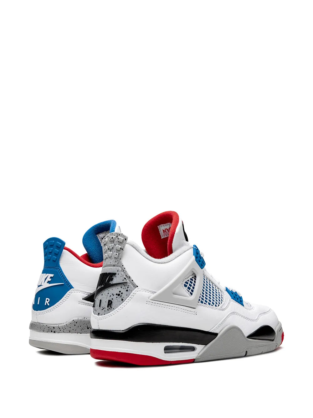 Air Jordan 4 Bianco/Blu