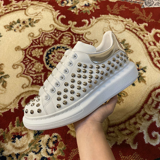 McQueen Spike-Studded Platform Sneakers