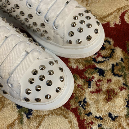 McQueen Spike-Studded Platform Sneakers